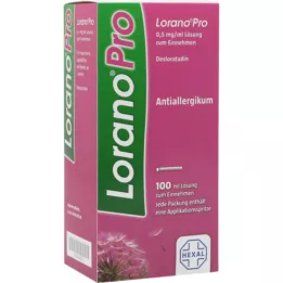 LORANOPRO 0,5 mg/ml perorálny roztok, 100 ml