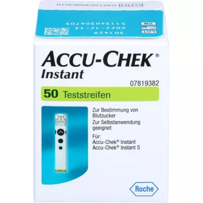 ACCU-CHEK Okamžité testovacie prúžky, 1X50 ks