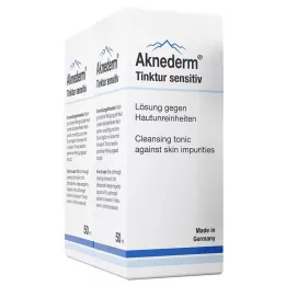 AKNEDERM Tinktúra citlivá, 2X50 ml