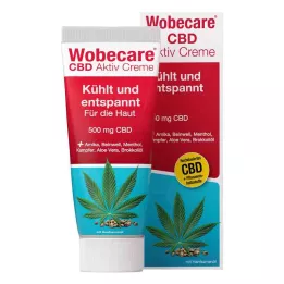 WOBECARE CBD Aktívny krém, 100 ml