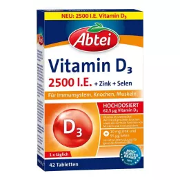 ABTEI Vitamín D3 2500 I.U., 42 ks