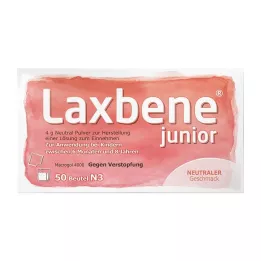 LAXBENE junior 4 g Neutrálne PLE Kdr.6 Mon.-8 rokov, 50X4 g
