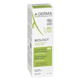 A-DERMA Biologický krém bohatý dermatologický, 40 ml