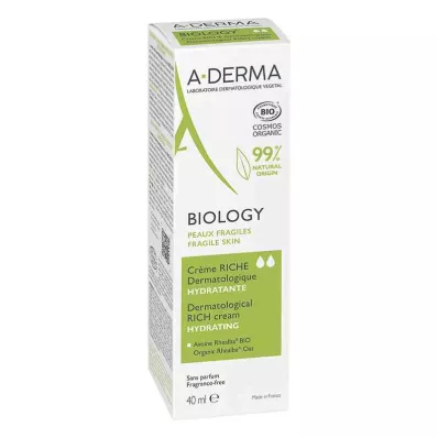 A-Derma Biology bohatý hydratačný krém (40 ml) A-Derma Biology bohatý hydratačný krém (40 ml)