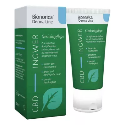 BIONORICA Derma Line Ginger-CBD Face Care Cr., 50 ml BIONORICA Derma Line Ginger-CBD Face Care Cr., 50 ml