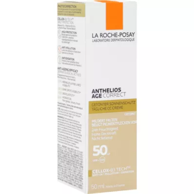 ROCHE-POSAY Anthelios Age Correct tónovací krém.LSF 50, 50 ml