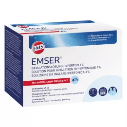 EMSER® inhalačný roztok hypertonický 4%, 20X5 ml
