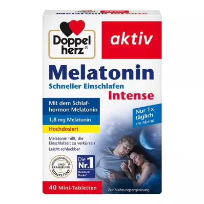 DOPPELHERZ Melatonín tablety, 40 ks DOPPELHERZ Melatonín tablety, 40 ks