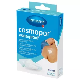 cosmopor® vodeodolný 7,2 cm x 5 cm sterilný, 5 ks