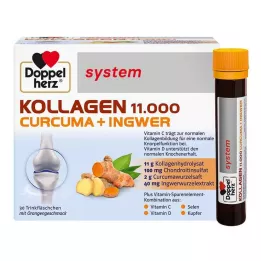 DOPPELHERZ Kolagén 11.000 Curcuma+Ingw.system TRA, 30X25 ml