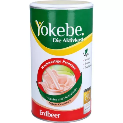 YOKEBE Jahodový prášok NF2 bez laktózy, 500 g