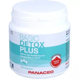 PANACEO Basic Detox Plus Capsules, 100 kapsúl