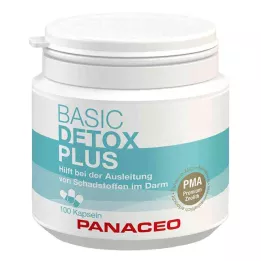 PANACEO Basic Detox Plus Capsules, 100 kapsúl