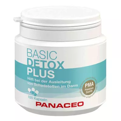 PANACEO Basic Detox Plus Capsules, 100 kapsúl