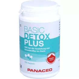 PANACEO Basic Detox Plus Capsules, 200 kapsúl