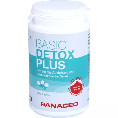 PANACEO Basic Detox Plus Capsules, 200 kapsúl