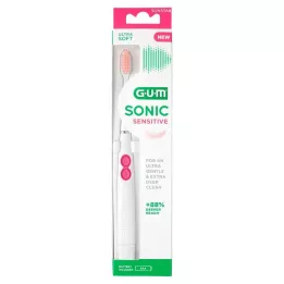 GUM SONIC SENSITIVE Sonická zubná kefka, 1 ks