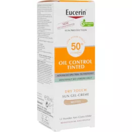 EUCERIN Sun Oil Control tónovaný krém LSF 50+ rukavica, 50 ml