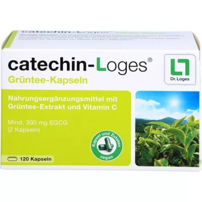 CATECHIN-Kapsule zeleného čaju Loges, 120 kapsúl
