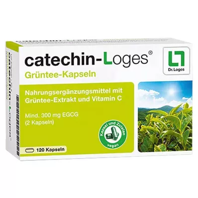 CATECHIN-Kapsule zeleného čaju Loges, 120 kapsúl CATECHIN-Kapsule zeleného čaju Loges, 120 kapsúl