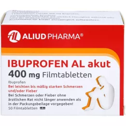 IBUPROFEN AL akútne 400 mg filmom obalené tablety, 50 ks