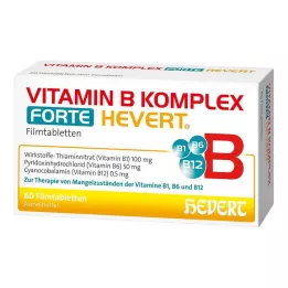 VITAMIN B KOMPLEX forte Hevert tablety, 60 kapsúl