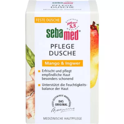 SEBAMED Ošetrujúca sprcha s mangom &amp; Tuhý zázvor, 100 g