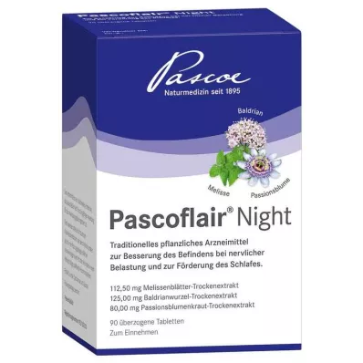 PASCOFLAIR Nočné poťahované tablety, 90 ks