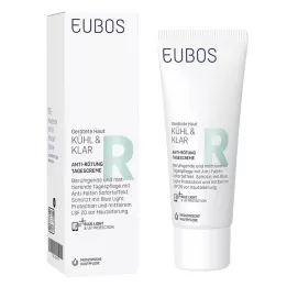 EUBOS KÜHL &amp; KLAR Denný krém proti začervenaniu LSF 20, 40 ml