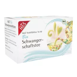 H&amp;S Filtračné vrecko na organický tehotenský čaj, 20X2 g