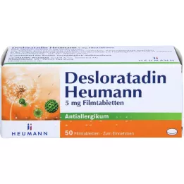 DESLORATADIN Heumann 5 mg filmom obalené tablety, 50 ks