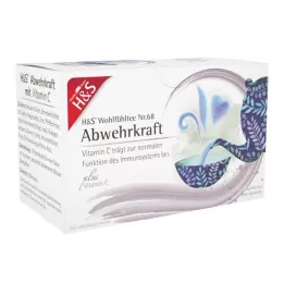 H&amp;S Obrana s filtračným vreckom na vitamín C, 20X1,8 g