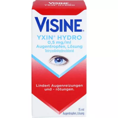 VISINE Yxin Hydro 0,5 mg/ml očné kvapky, 15 ml
