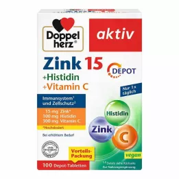 DOPPELHERZ Zinc+Histidine Depot Tablets active, 100 ks