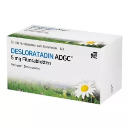 Desloratadín-ADGC 5 mg filmom obalené tablety, 100 ks