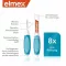 ELMEX Medzizubné kefky ISO veľkosť 3 0,6 mm modré, 8 ks