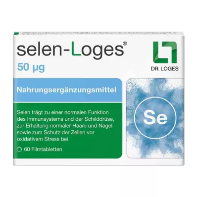 SELEN-LOGES 50 µg filmom obalené tablety, 60 ks SELEN-LOGES 50 µg filmom obalené tablety, 60 ks