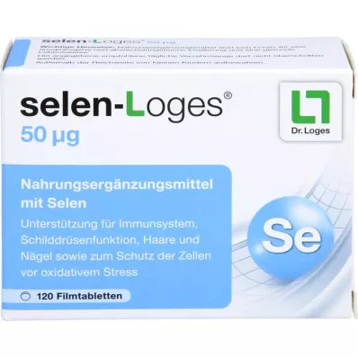 SELEN-LOGES 50 µg filmom obalené tablety, 120 ks