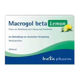 MACROGOL beta Lemon Plv.z.Her.e.Lsg.z.Oral, 10 ks