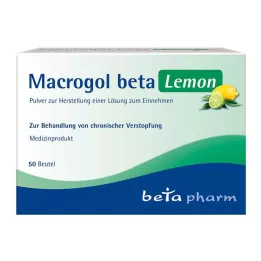 MACROGOL beta Lemon Plv.z.Her.e.Lsg.z.Oral, 50 ks
