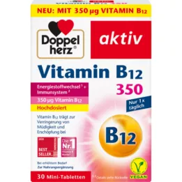 DOPPELHERZ Vitamín B12 350 tabliet, 30 kapsúl