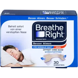 BESSER Atmen Breathe Right nosové náplasti veľké béžové, 30 ks