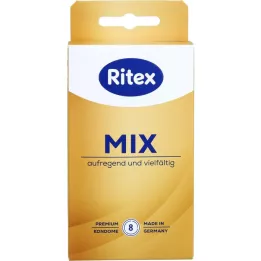 RITEX Zmiešajte kondómy, 8 ks