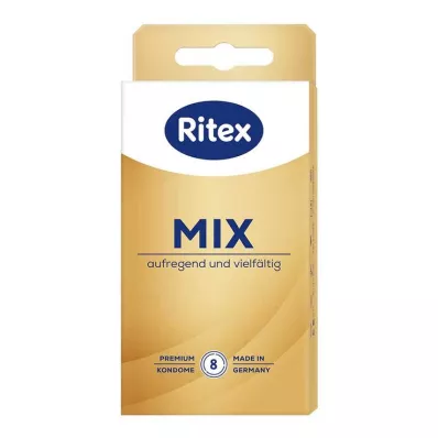 RITEX Zmiešajte kondómy, 8 ks RITEX Zmiešajte kondómy, 8 ks