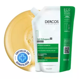 VICHY DERCOS Šampón proti lupinám na suchú pokožku hlavy NF, 500 ml