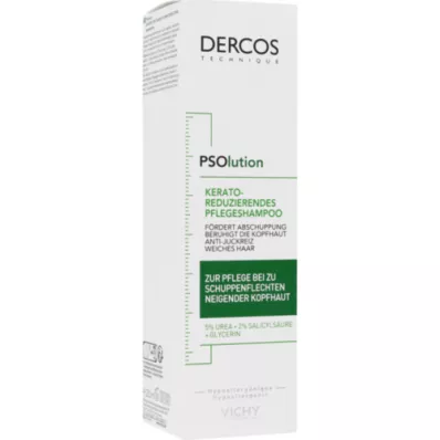 VICHY DERCOS Šampón proti lupinám a psoriáze, 200 ml