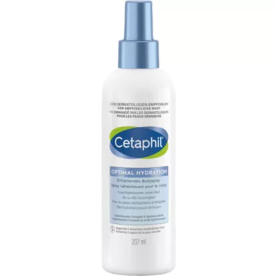 CETAPHIL Optimálny hydratačný telový sprej, 207 ml