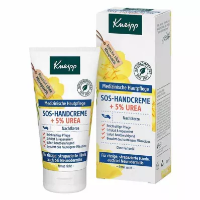 KNEIPP SOS-Krém na ruky+5% močovina z pupalky dvojročnej, 50 ml
