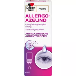 ALLERGO-AZELIND DoppelherzPha. 0,5 mg/ml očné kvapky, 6 ml