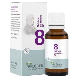BIOCHEMIE Pflüger 8 Natrium chloratum D 6 globúl, 15 g